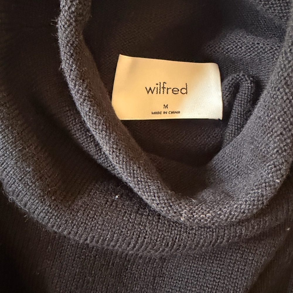Aritzia Cyprie Sweater Dress in Black - Picture 5 of 7